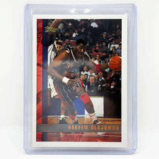 1997-98 Topps Hakeem Olajuwon - No. 203