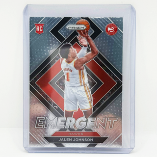 2021-22 Panini Prizm Emergent Jalen Johnson RC - No. 18