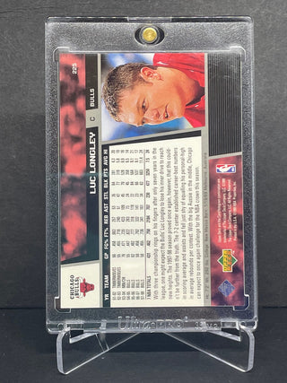 1999 Upper Deck Luc Longley Auto Chicago Bulls - No. 225