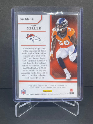 2021 Panini Majestic Showstoppers Materials Von Miller 04/75