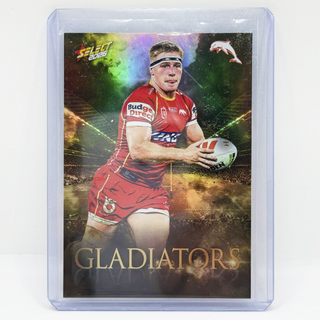 Select 2026 NRL League Heroes Gladiators Gold Max Plath #123 of 140 - GG28
