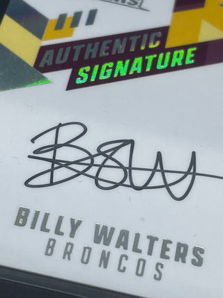 2024 NRL Traders Authentic Signatures Billy Walters Signed Card 105/106