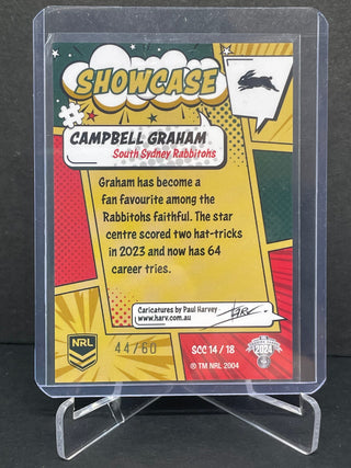 2024 NRL Traders Campbell Graham Showcase Case Card 44/60