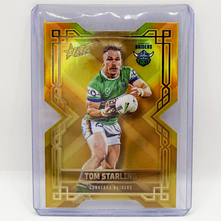 Select 2026 NRL League Heroes Colours Diecut Gold Tom Starling #177/250 - CDG20