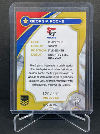 2024 NRL Traders Womens Gold Georgia Roche 120/210 - WG 27/60