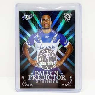 Select 2026 NRL League Heroes Dally M Predictor Stephen Crichton #52/80 - DPP8