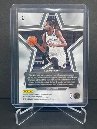 2021-22 Panini Donruss Elite Star Status Base Kevin Durant - No. 6