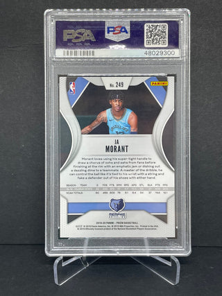 2019 Panini Prizm Ja Morant Rookie PSA 9 Mint