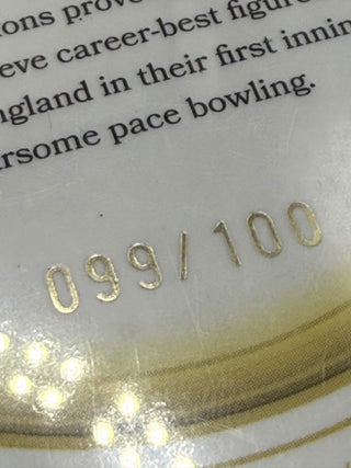 2025 CA Traders The Ashes Moments Gold Glenn McGrath 099/100 #AMG 07/30