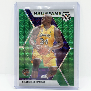 2019-20 Panini Mosaic Hall Of Fame Shaquille O'Neal Green Mosaic - No. 281