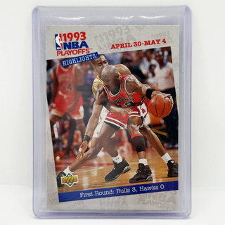 1993-94 Upper Deck NBA Playoffs Highlights Michael Jordan - No. 180
