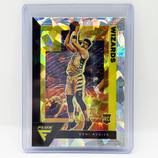 2020-21 Panini Flux Deni Avdija Cracked Ice RC - No. 207