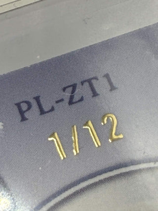 2024 Leaf Pro Set Metal Platinum Zion Turner Blue Prismatic Auto 1/12