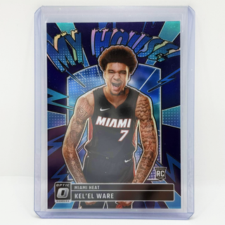2024-25 Donruss Optic My House! Kel'el Ware Purple RC - No. 11
