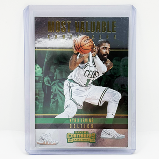 2018-19 Panini Contenders Most Valuable Contenders Kyrie Irving - No. 6
