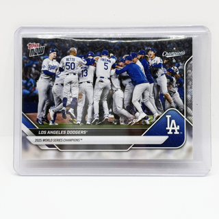 2025 Topps NOW Los Angeles Dodgers 2025 World Series Champions #WS-15