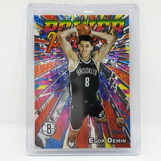 2025-26 Topps Power Players Egor Demin Holofoil RC #PP-18
