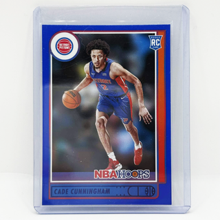 2021-22 Panini Hoops Cade Cunningham Blue RC - No. 201