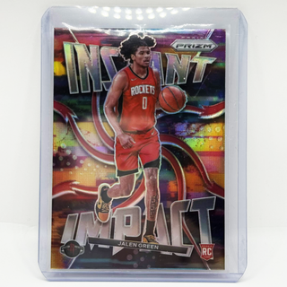 2021-22 Panini Prizm Jalen Green Instant Impact RC - No. 25
