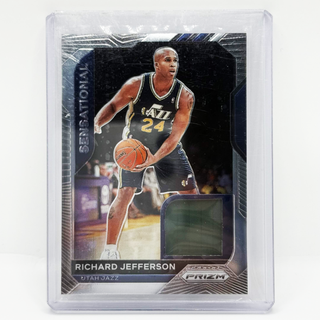 2020-21 Panini Prizm Sensational Swatches Richard Jefferson #SSW-RJE
