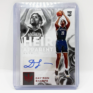 2021-22 Panini Court Kings Heir Apparent Day'Ron Sharpe Rookie Auto 09/99