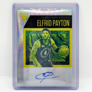 2020-21 Panini Flux Elfird Payton Auto Silver Prizm #FLS-ELF