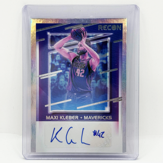 2020-21 Panini Recon Signatures Maxi Kleber Autograph #RS-MAX