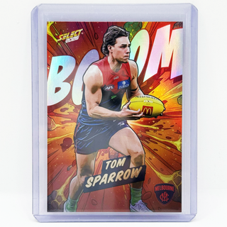2026 AFL Footy Stars Select Hobby BOOOM Lava Tom Sparrow 074/140 - #BL75