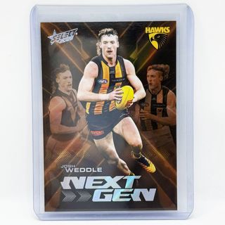 2026 AFL Footy Stars Select Hobby Next Gen Josh Weddle 62/99 - #NG50