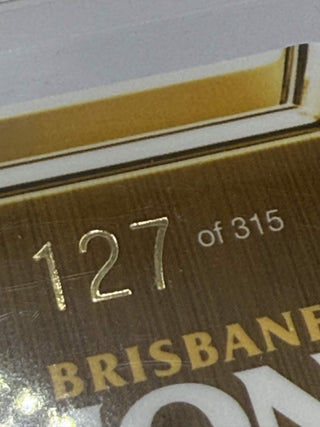 Select 2026 AFL Footy Stars Hobby Octane Die-Cut Gold Will Ashcroft 127/315 - #OCG11