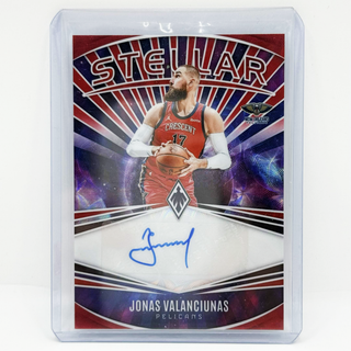 2023-24 Panini Phoenix Stellar Jonas Valanciunas Scope Auto 25/49