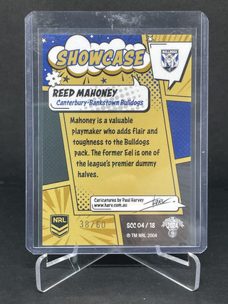 2024 NRL Traders Reed Mahoney Showcase Case Card 38/60