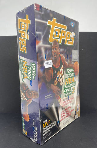 1999-00 Topps NBA Basketball Series 2 Factory Sealed Hobby Box