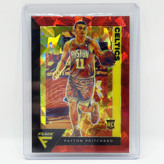 2020-21 Panini Flux Payton Pritchard Red Cracked Ice RC - No. 211
