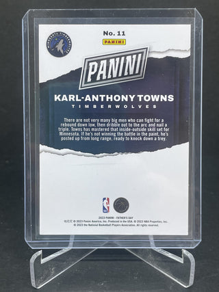 2023 Panini Fathers Day Karl-Anthony Towns T-Wolves 16/25