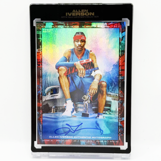 2022 Tyson Beck Allen Iverson MVP Pound For Pound Authentic Auto AP Variation 1/22