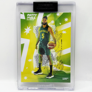 2021 Tyson Beck Patty Mills Australia Player Exclusive Limited To 250