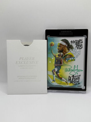 2021 Tyson Beck Patty Mills Most Points In A Medal Game Authentic Autograph 30/30 + Certificate of Authenticity