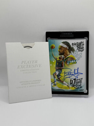 2021 Tyson Beck Patty Mills Most Points In A Medal Game Dual Authentic Autograph 3/10 + Certificate of Authenticity
