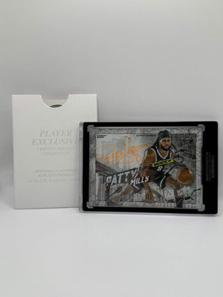 2021 Tyson Beck Patty Mills Player Exclusive Neon UV Autograph 10/20 + Certificate of Authenticity