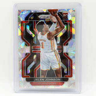 2021-22 Panini Prizm Jalen Johnson Cracked Ice Rookie - No. 305