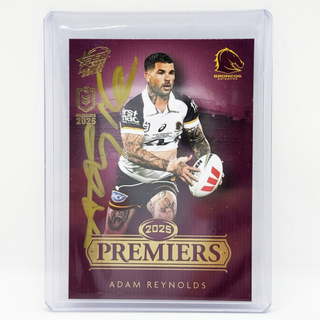 Select 2026 NRL Premier Series Adam Reynolds On-Card Autograph #PCG8 (B)