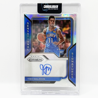 2020-21 Panini Prizm Sensational Signatures Theo Maledon Rookie #SS-TML