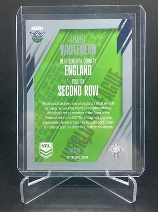 2024 NRL Traders World In League Elliott Whitehead England 106/150