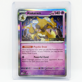 Pokémon TCG Alkazam 003 Mega Evolution Stamped Promo