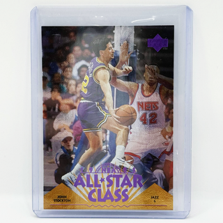 1995-96 Upper Deck All-Star Class John Stockton #AS23