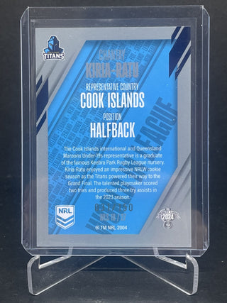 2024 NRL Traders World In League Chantay Kiria-Ratu Cook Islands 031/150