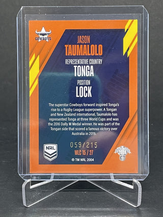 2024 NRL Traders World In League Jason Taumalolo Tonga 059/215