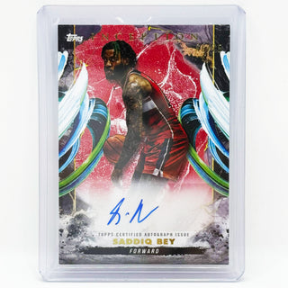 2024-25 Topps Inception Saddiq Bey Red Auto 66/75