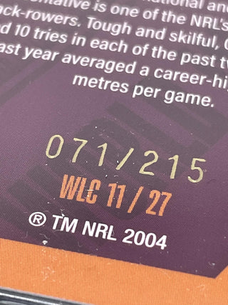 2024 NRL Traders World In League Haumole Olakau'atu Tonga 071/215